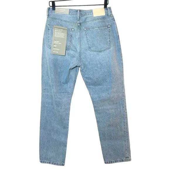 NWT Everlane Women’s The 90’s Cheeky Ankle Jeans Vintage Wash Size 28 - Picture 4 of 9